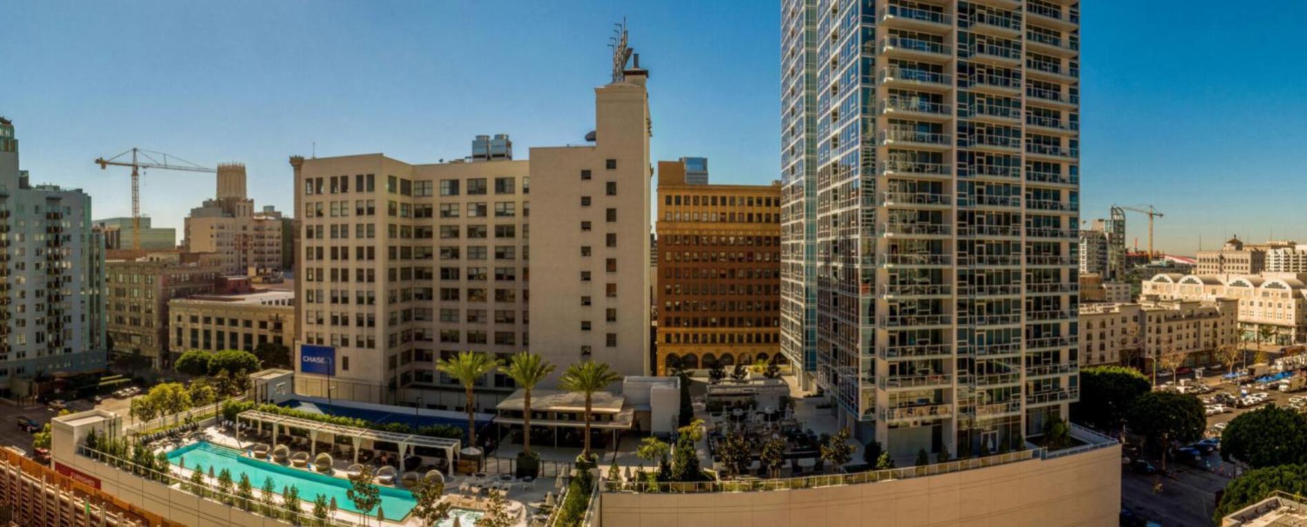 Level Downtown La South Olive Hotel Los Angeles Kültér fotó