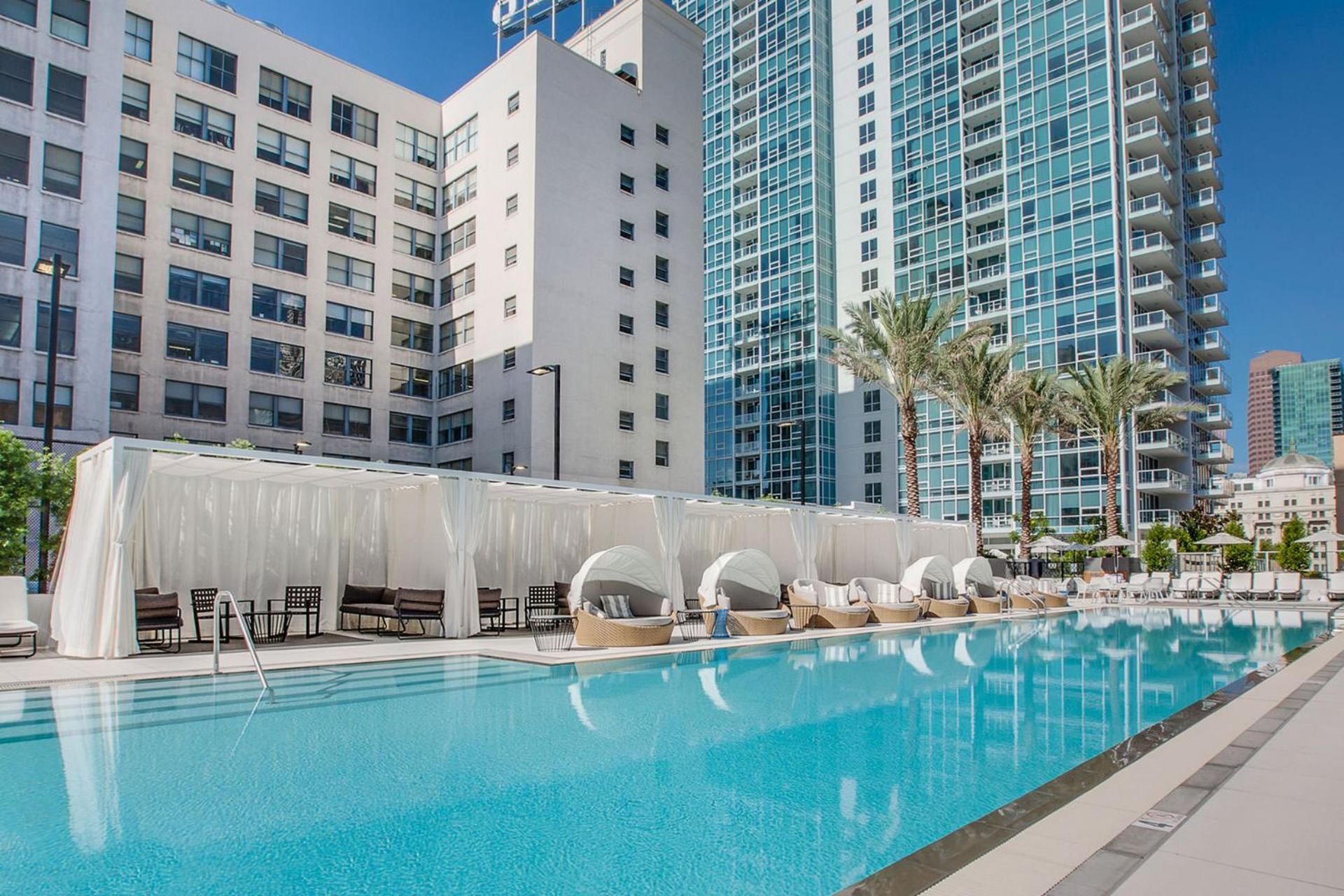 Level Downtown La South Olive Hotel Los Angeles Kültér fotó