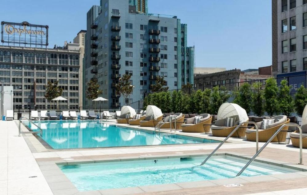 Level Downtown La South Olive Hotel Los Angeles Kültér fotó